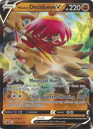 Hisuian Decidueye V - SWSH238 - Promo available at 401 Games Canada