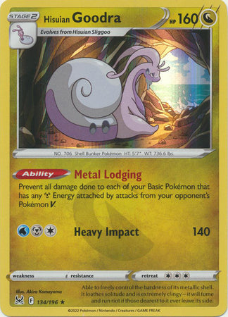 Hisuian Goodra - 134/196 - Holo Rare available at 401 Games Canada