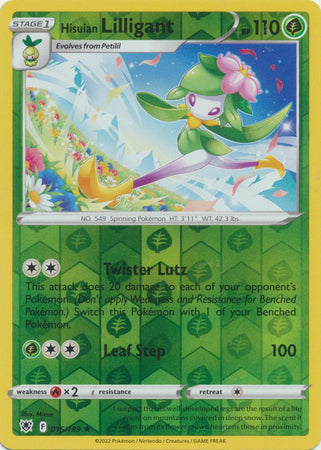 Hisuian Lilligant - 016/189 - Holo Rare - Reverse Holo available at 401 Games Canada