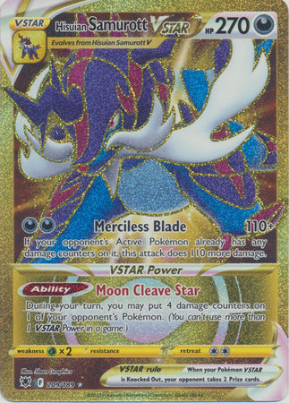 Hisuian Samurott VSTAR - 209/189 - Secret Rare available at 401 Games Canada
