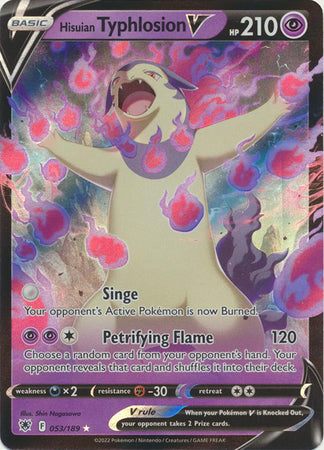 Hisuian Typhlosion V - 053/189 - Ultra Rare available at 401 Games Canada