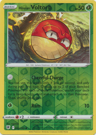 Hisuian Voltorb - 002/189 - Common - Reverse Holo available at 401 Games Canada