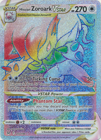 Hisuian Zoroark VSTAR - 203/196 - Hyper Rare available at 401 Games Canada