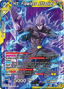 Hit, Flawless Attacker - BT14-146 - Rare available at 401 Games Canada