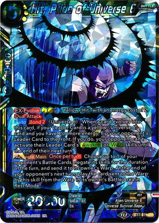 Hit, Pride of Universe 6 - BT7-079 - Super Rare available at 401 Games Canada