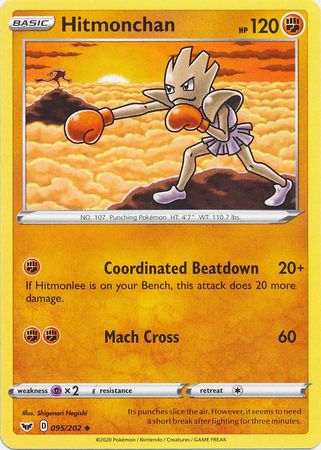 Hitmonchan - 095/202 - Uncommon available at 401 Games Canada