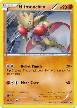 Hitmonchan - 48/83 - Rare available at 401 Games Canada