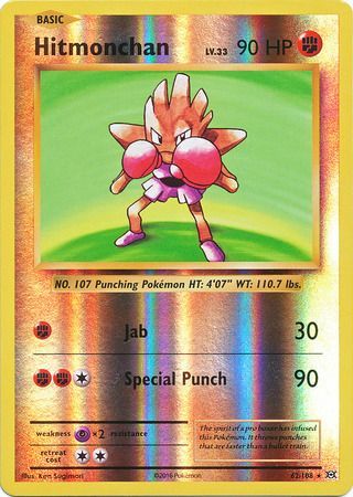 Hitmonchan - 62/108 - Holo Rare - Reverse Holo available at 401 Games Canada