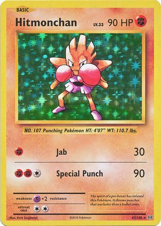 Hitmonchan - 62/108 - Holo Rare available at 401 Games Canada