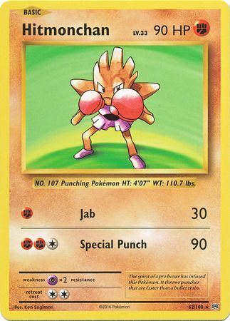 Hitmonchan - 62/108 - Rare - Theme Deck Exclusive available at 401 Games Canada