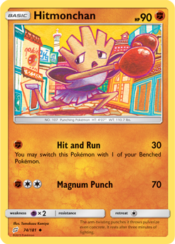 Hitmonchan - 74/181 - Uncommon available at 401 Games Canada