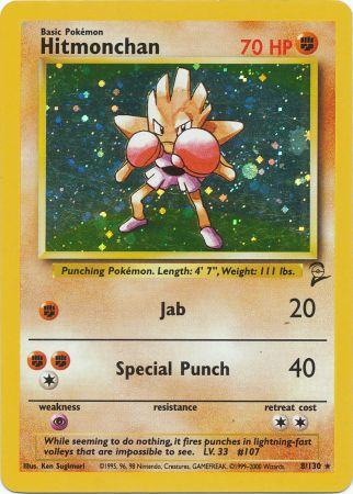 Hitmonchan - 8/130 - Holo available at 401 Games Canada