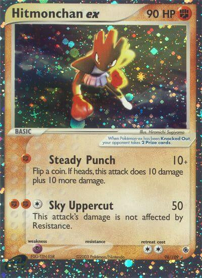 Hitmonchan ex - 98/109 - Ultra Rare available at 401 Games Canada