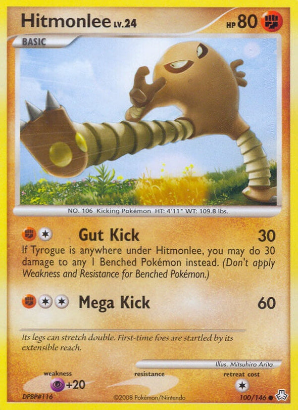 Hitmonlee - 100/146 - Common available at 401 Games Canada