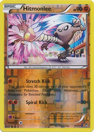Hitmonlee - 47/111 - Uncommon - Reverse Holo available at 401 Games Canada