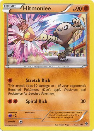 Hitmonlee - 47/111 - Uncommon available at 401 Games Canada