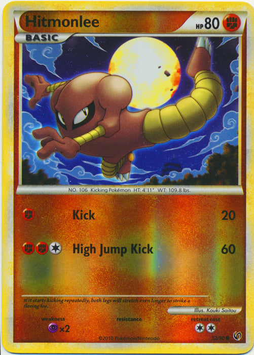 Hitmonlee - 52/90 - Common - Reverse Holo available at 401 Games Canada