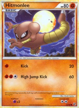 Hitmonlee - 52/90 - Common available at 401 Games Canada