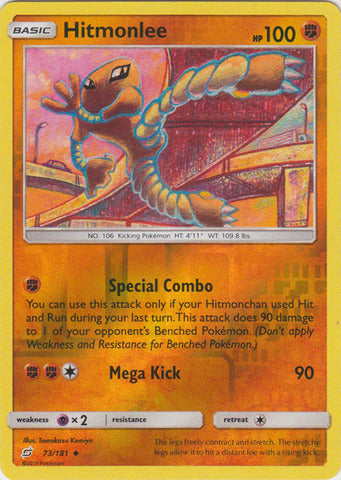 Hitmonlee - 73/181 - Uncommon - Reverse Holo available at 401 Games Canada