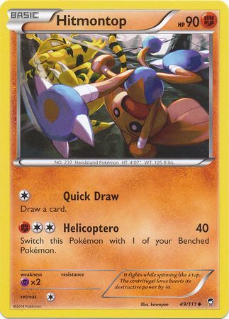 Hitmontop - 49/111 - Uncommon available at 401 Games Canada