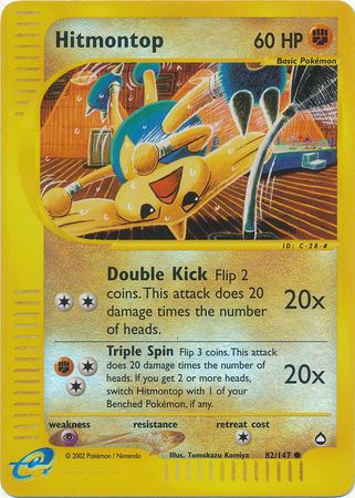 Hitmontop - 82/147 - Common - Reverse Holo available at 401 Games Canada