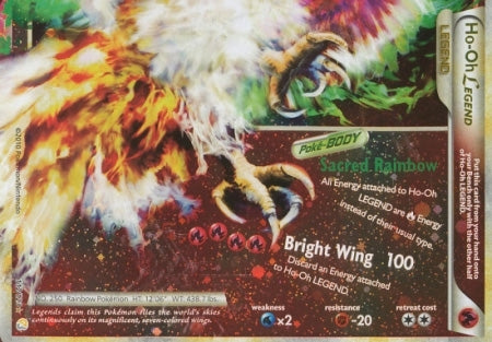 Ho-OH Legend (Bottom) - 112/123 - Ultra Rare available at 401 Games Canada