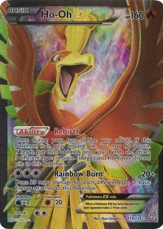 Ho-Oh EX - 119/124 - Full Art Ultra Rare available at 401 Games Canada