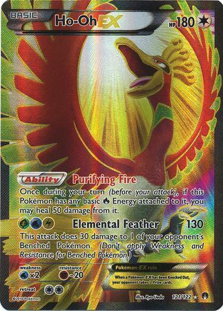 Ho-Oh EX - 121/122 - Full Art Ultra Rare available at 401 Games Canada