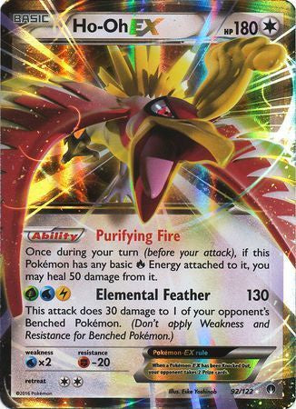 Ho-Oh EX - 92/122 - Ultra Rare available at 401 Games Canada