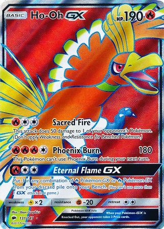 Ho-Oh GX - 131/147 - Full Art Ultra Rare available at 401 Games Canada