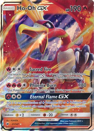 Ho-Oh GX - 21/147 - Ultra Rare available at 401 Games Canada