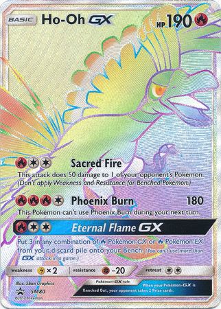 Ho-Oh GX - SM80 - Hyper Rare Promo available at 401 Games Canada