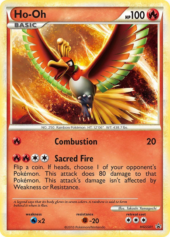 Ho-Oh - HGSS01 - Holo Promo available at 401 Games Canada