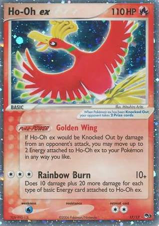 Ho-Oh ex - 17/17 - Ultra Rare (Foil) available at 401 Games Canada