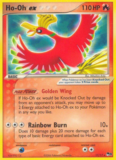 Ho-oh ex - 17/17 - Ultra Rare (Non-Foil) available at 401 Games Canada