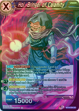 Hoi, Bringer of Calamity - BT14-034 - Uncommon (FOIL) available at 401 Games Canada