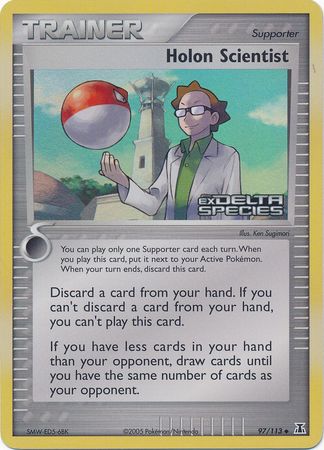 Holon Scientist - 97/113 - Uncommon - Reverse Holo available at 401 Games Canada