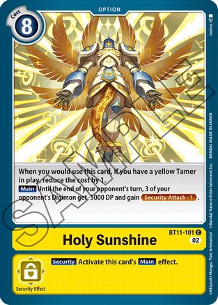 Holy Sunshine - BT11-101 - Common available at 401 Games Canada