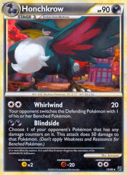 Honchkrow - 15/90 - Rare available at 401 Games Canada