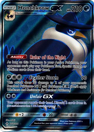 Honchkrow GX - 202/214 - Full Art Ultra Rare available at 401 Games Canada