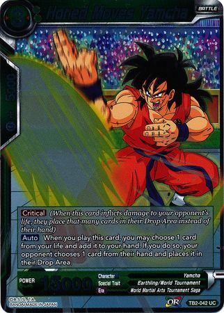 Honed Moves Yamcha - TB2-042 - Uncommon (FOIL) available at 401 Games Canada