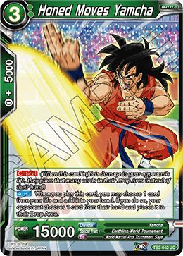 Honed Moves Yamcha - TB2-042 - Uncommon available at 401 Games Canada