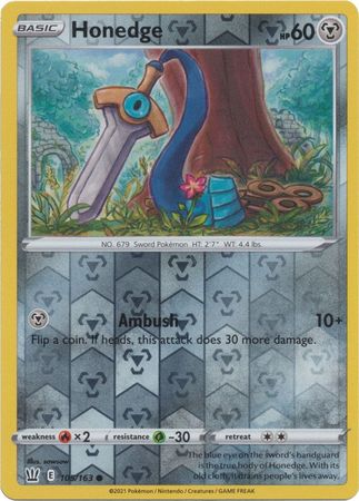 Honedge - 105/163 - Common - Reverse Holo available at 401 Games Canada