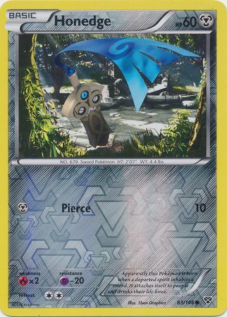 Honedge - 83/146 - Common - Reverse Holo available at 401 Games Canada