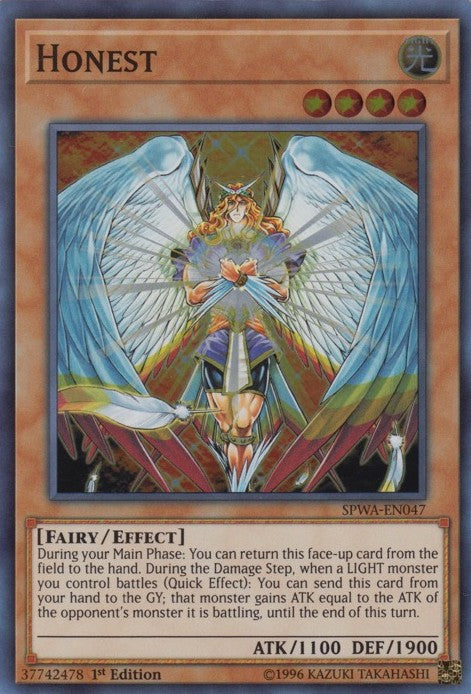 Honest - SPWA-EN047 - Super Rare - 1st Edition available at 401 Games Canada