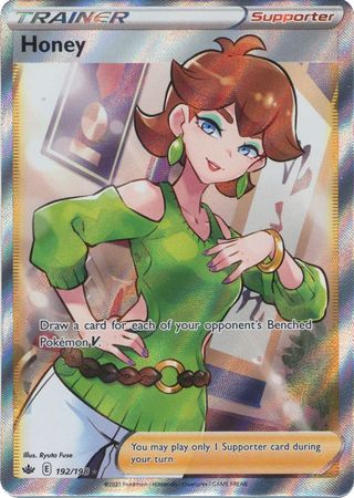 Honey - 192/198 - Full Art Ultra Rare available at 401 Games Canada