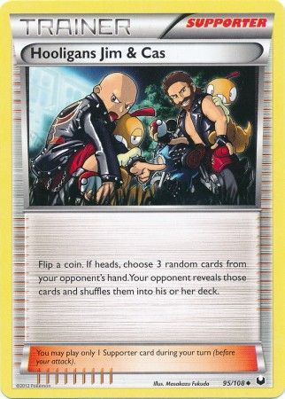 Hooligans Jim & Cas - 95/108 - Uncommon available at 401 Games Canada
