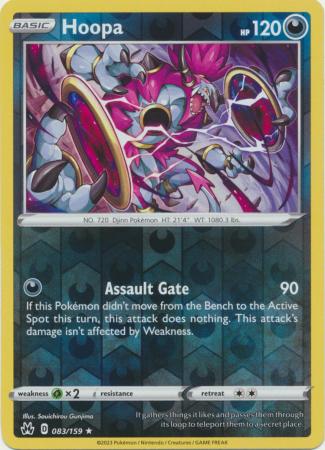 Hoopa - 083/159 - Holo Rare - Reverse Holo available at 401 Games Canada