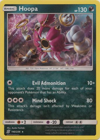 Hoopa - 140/236 - Holo Rare available at 401 Games Canada