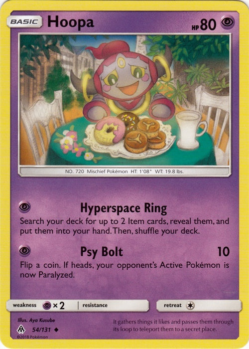 Hoopa - 54/131 - Uncommon available at 401 Games Canada